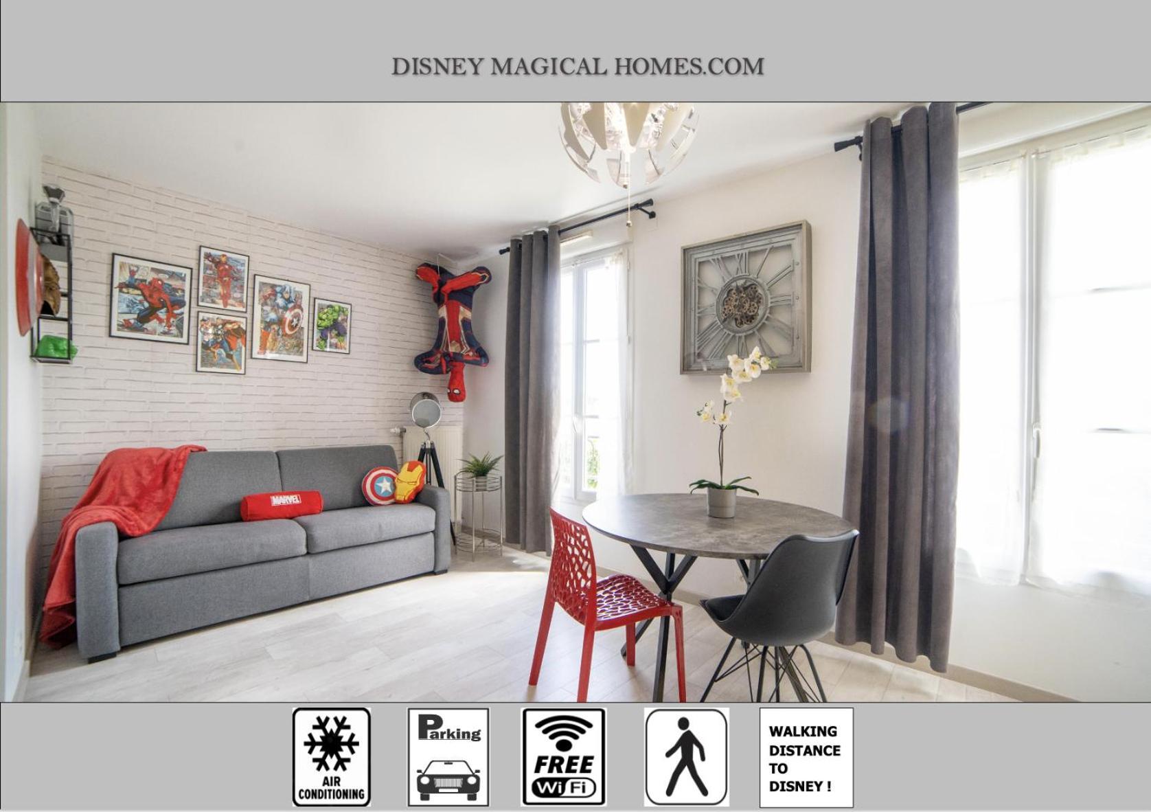 Air-Conditioned Apartment, Walking Distance To Disney - Disney Magical Homes, Paris Serris Exterior foto